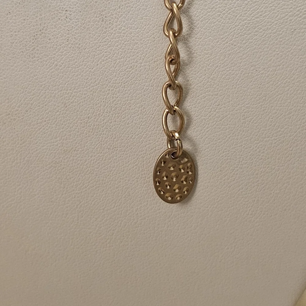 Chunky Gold Flat Chain Necklace, Bling Drip Thick Chain.